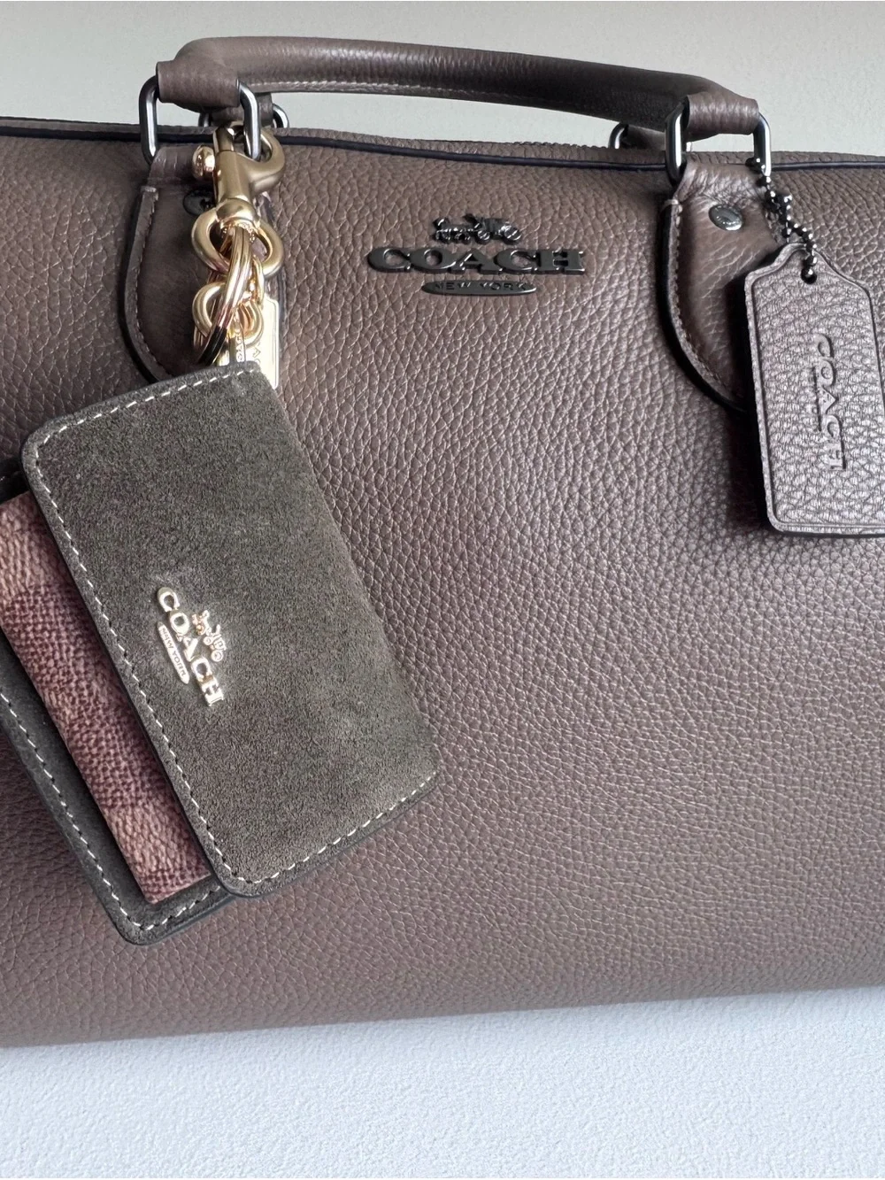 Coach Large Rowan Dark stone